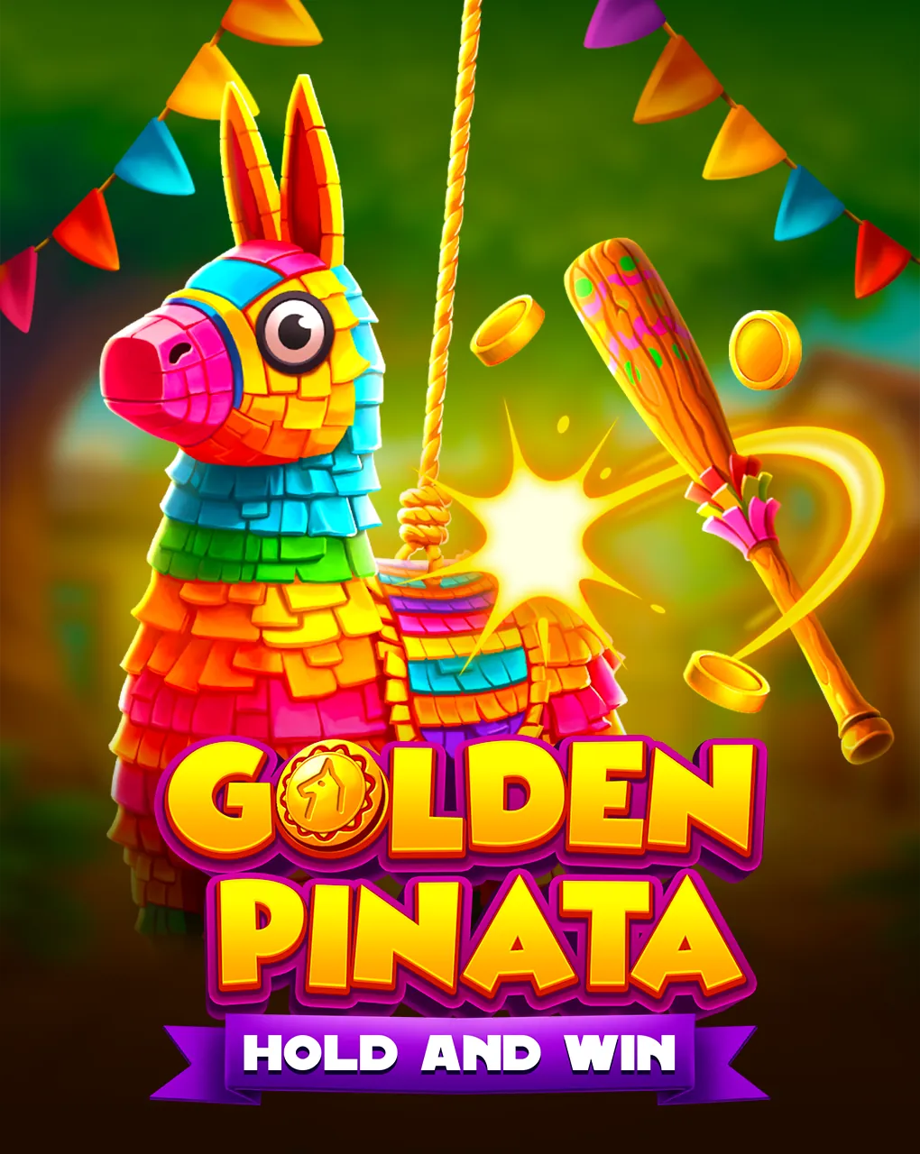 Golden Pinata Hold and Win - SPACEMANSLOT88