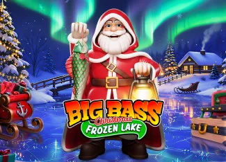 Big Bass Christmas - Frozen Lake - SPACEMANSLOT88
