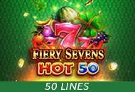 Fiery Sevens Hot 50 - SPACEMANSLOT88