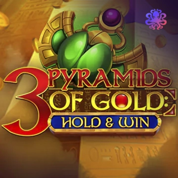 3 Pyramids of Gold: Hold & Win - SPACEMANSLOT88