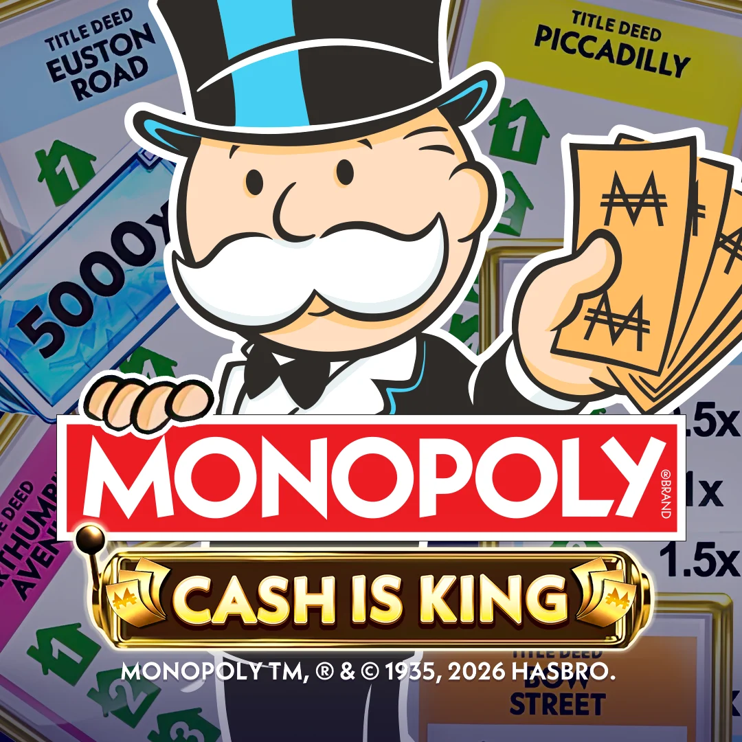 Monopoly Cash Is King - SPACEMANSLOT88