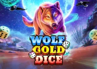 Wolf Gold Dice - SPACEMANSLOT88