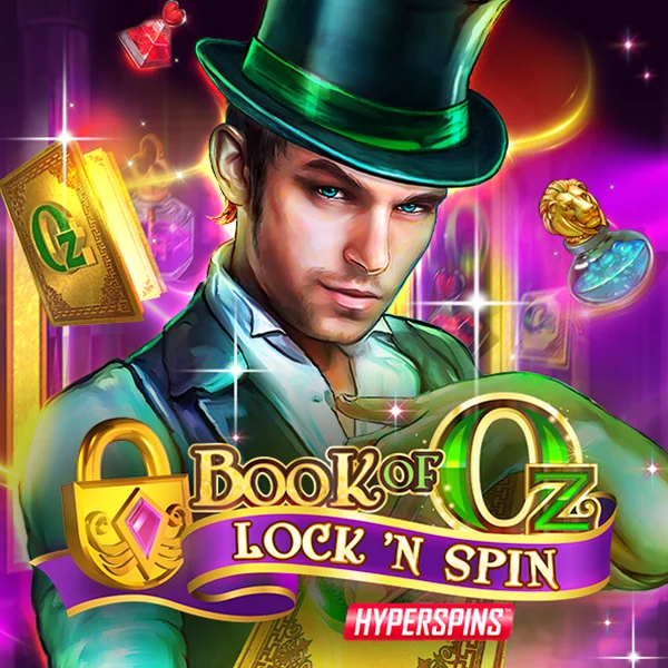 Book of Oz Lock N Spin - SPACEMANSLOT88