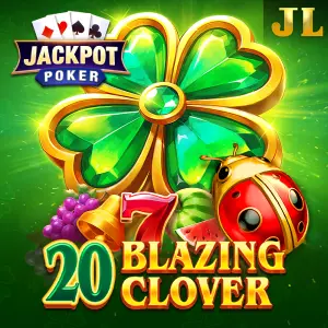 Jili : 20 Blazing Clover - SPACEMANSLOT88