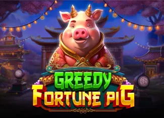 Greedy Fortune Pig - SPACEMANSLOT88