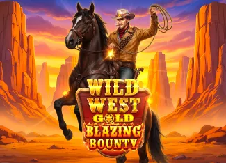 Wild West Gold Blazing Bounty - SPACEMANSLOT88